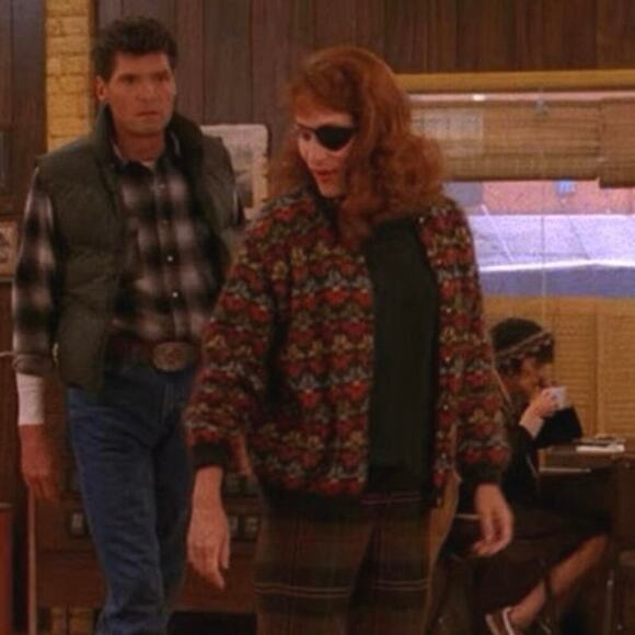 United Colors of Benetton Vintage Cardigan ASO Nadine Butler Hurley Twin Peaks S - Picture 12 of 16